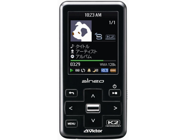 ポータブルプレーヤー Victor/JVC alneo XA-V80-A JVC alneo XA-V80-R レッド (8GB) 価格比較 - 価格.com
