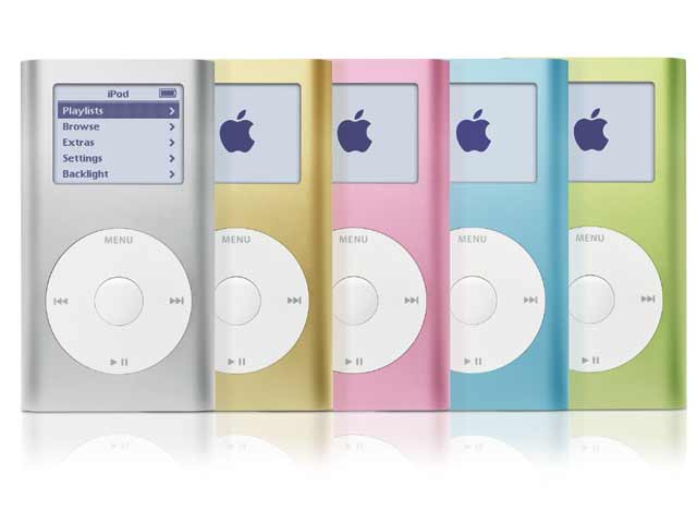 iPod mini M9434J/A �O���[�� (4GB) �̐��i�摜