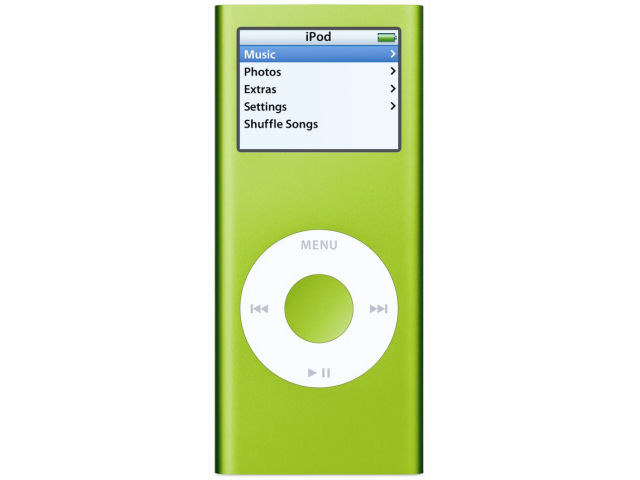 iPod nano MA487J/A �O���[�� (4GB) �̐��i�摜