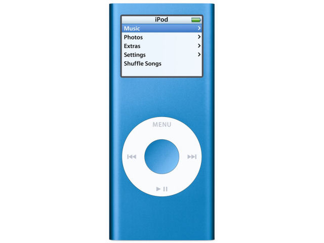 iPod nano MA428J/A �u���[ (4GB) �̐��i�摜