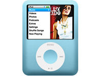 iPod nano MB249J/A �u���[ (8GB) �̐��i�摜