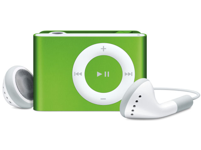 iPod shuffle MB815J/A �O���[�� (1GB) �̐��i�摜