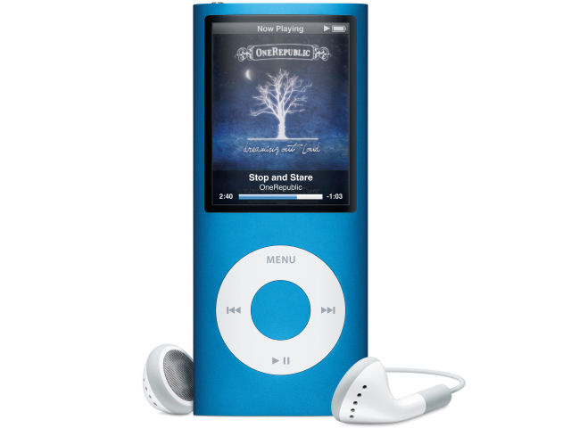 iPod nano MB905J/A �u���[ (16GB) �̐��i�摜