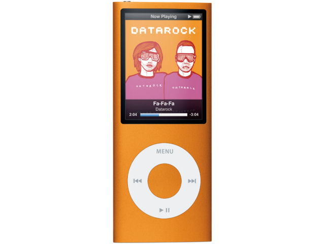 iPod nano MB911J/A �I�����W (16GB) �̐��i�摜