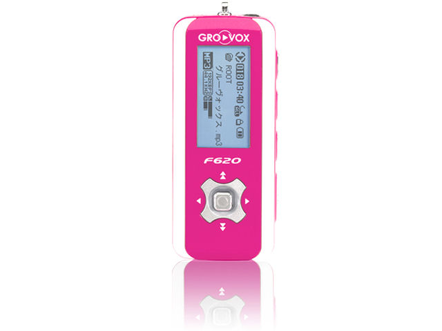 GROOVOX CANDY MMGVF620-512P 512MB (�s���N) �̐��i�摜