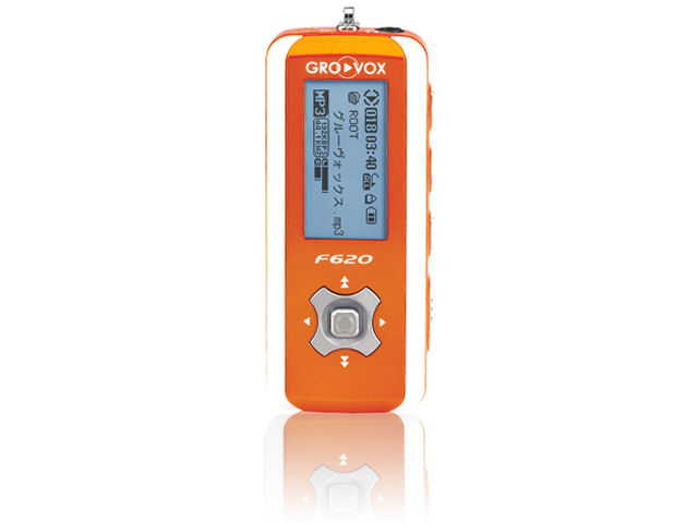 GROOVOX CANDY MMGVF620-512OR 512MB (�I�����W) �̐��i�摜