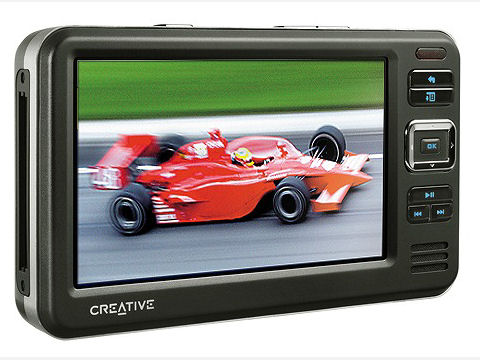 Creative ZEN Vision W 60GB ZN-VW60G-BK (�u���b�N) �̐��i�摜