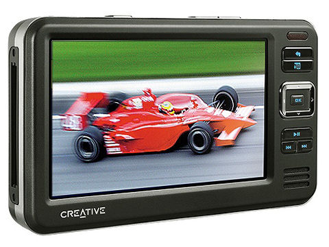 Creative ZEN VISION W 60GB ZN-VW60GS-BK (�u���b�N) �̐��i�摜