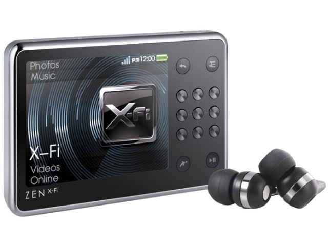 Creative ZEN X-Fi ZN-XF16G-BK �u���b�N (16GB) �̐��i�摜