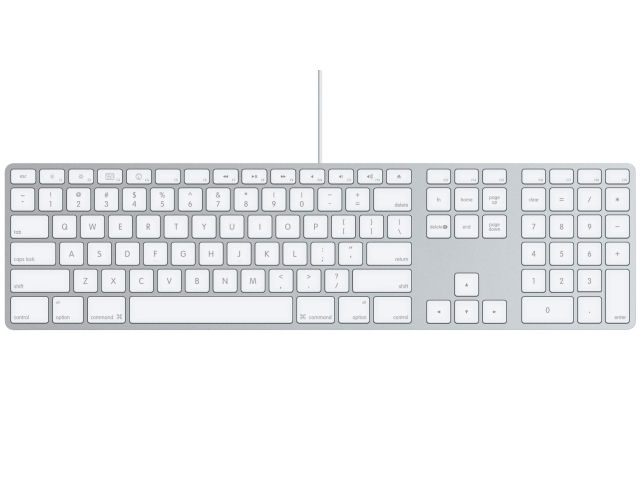 Apple Keyboard (US) MB110LL/A �̐��i�摜