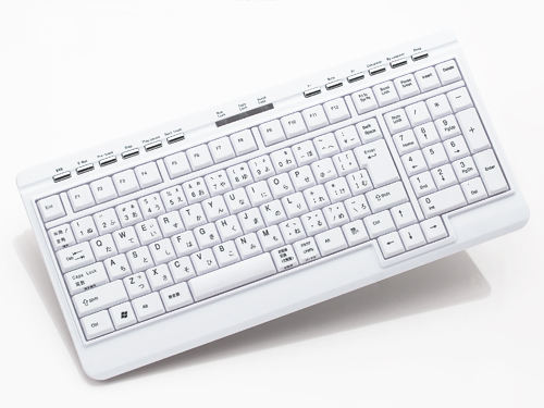 ZERO DEGREE KEYBOARD SUKB104WH (�z���C�g) �̐��i�摜