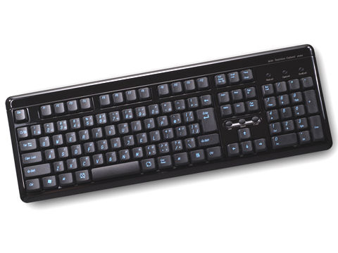 Water Resistance Keyboard WRKB108BK (�u���b�N) �̐��i�摜