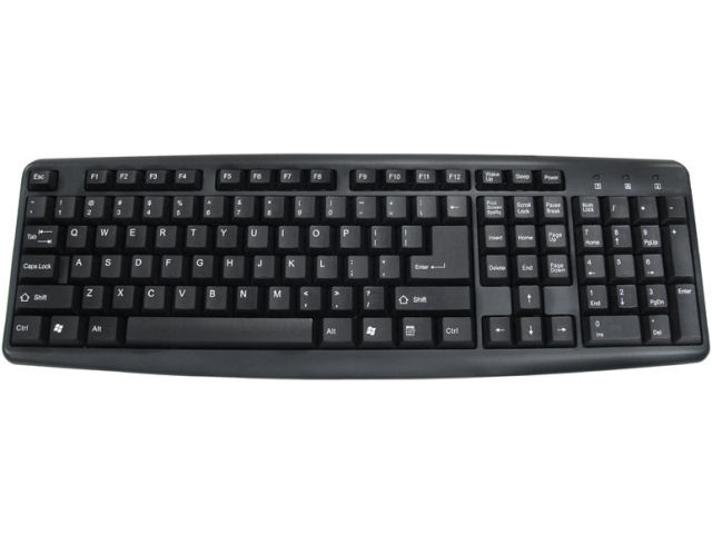 PURE KEYBOARD 2 SCKB05-ENG-BK (�u���b�N) �̐��i�摜