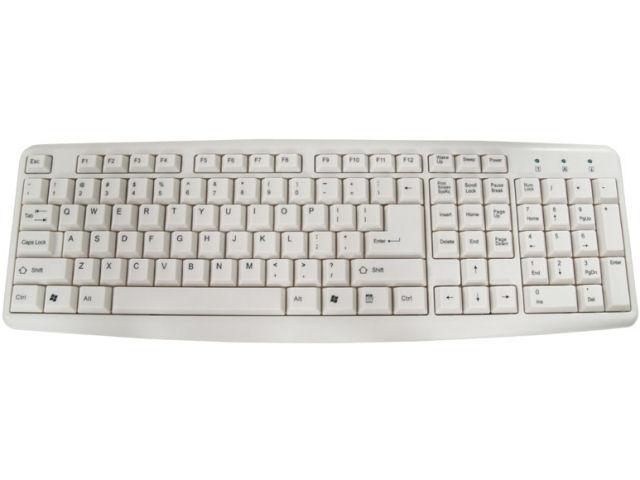 PURE KEYBOARD 2 SCKB05-ENG-WH (�z���C�g) �̐��i�摜