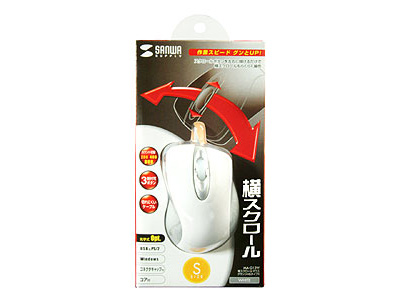 MA-G13W ���X�N���[���}�E�X �O�����cHS�^�C�vS (�z���C�g)