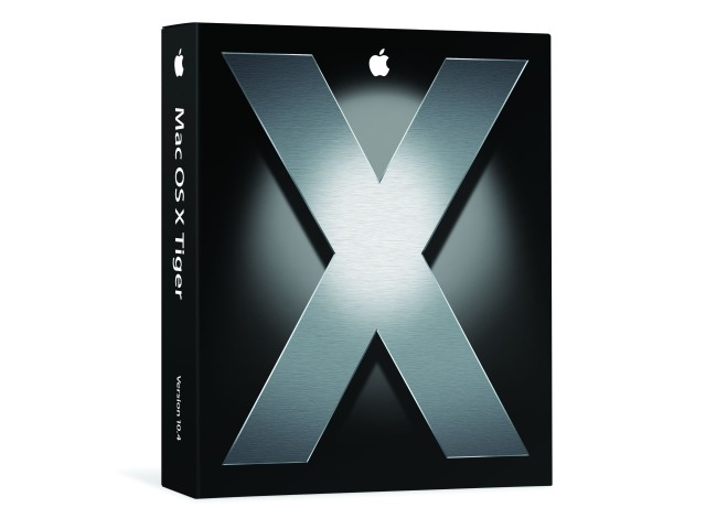 MAC OS X v10.4 Tiger International�� �̐��i�摜