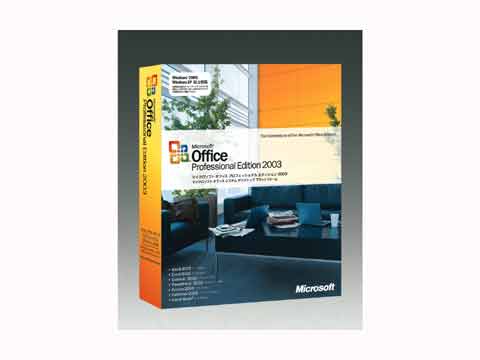 Office Professional Edition 2003 ���{�� �A�J�f�~�b�N�� �̐��i�摜