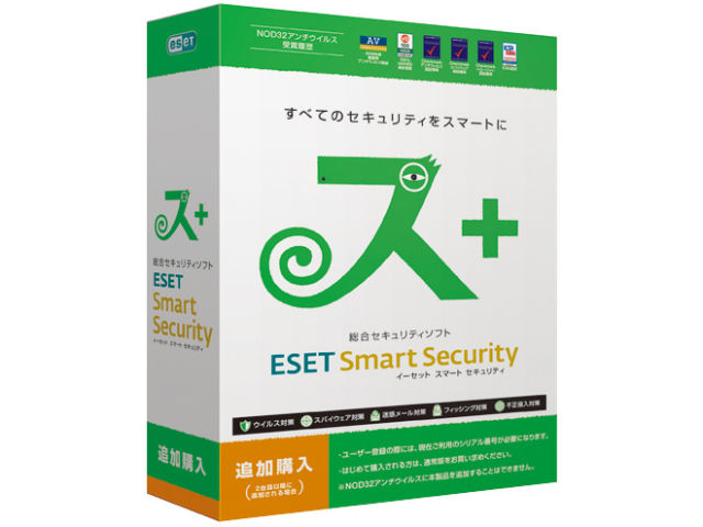 ESET Smart Security �ǉ��w�� �̐��i�摜