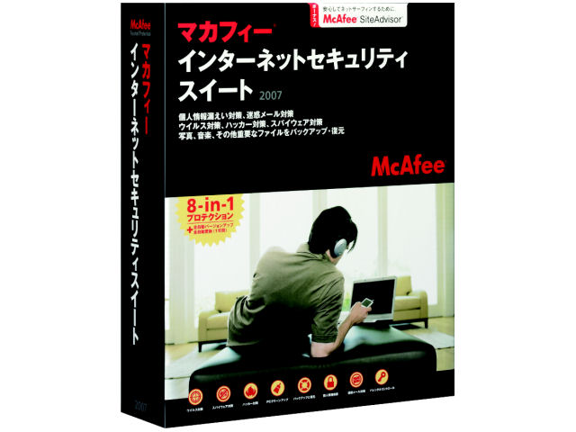 �}�J�t�B�[�E�C���^�[�l�b�g�Z�L�����e�B�X�C�[�g 2007 1���[�U �̐��i�摜