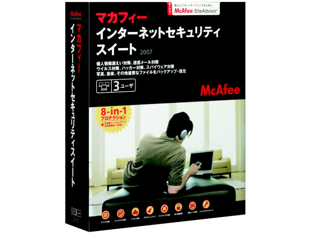 �}�J�t�B�[�E�C���^�[�l�b�g�Z�L�����e�B�X�C�[�g 2007 3���[�U �̐��i�摜