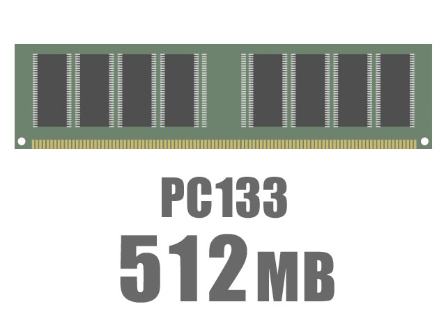DIMM 512MB (133) CL2 �̐��i�摜