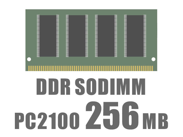 SODIMM DDR 256M PC2100 CL2.5 �̐��i�摜