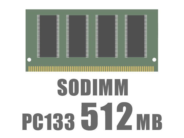SODIMM 512M (133) CL3 �̐��i�摜