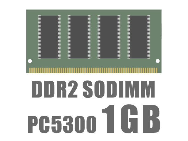 SODIMM DDR2 1GB PC5300 �̐��i�摜