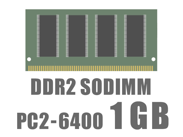 SODIMM DDR2 SDRAM PC2-6400 1GB �̐��i�摜