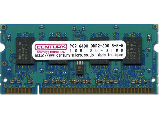 CD1G-SOD2U800M (SODIMM DDR2 PC2-6400 1GB Mac) �̐��i�摜