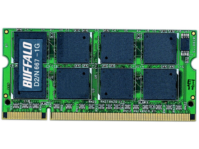 D2/N667-1G (SODIMM DDR2 PC2-5300 1GB) �̐��i�摜