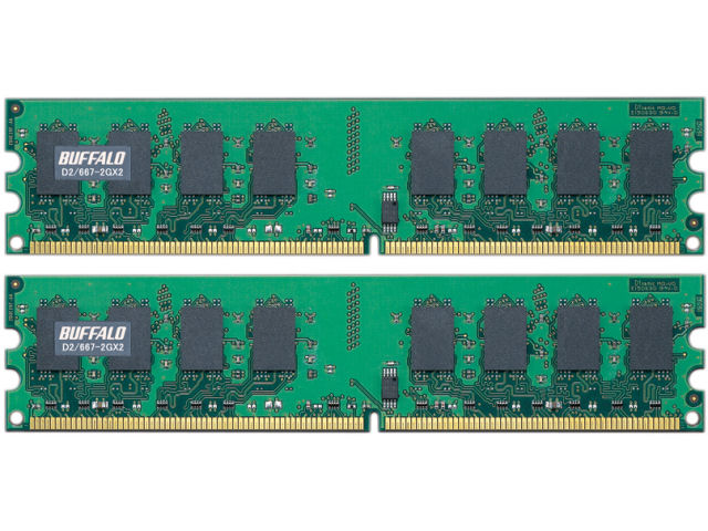 D2/667-2GX2 (DDR2 PC2-5300 2GB 2���g) �̐��i�摜