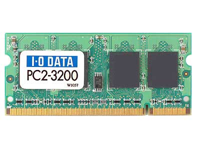 SDX400-512M (SODIMM DDR2 PC2-3200 512MB) �̐��i�摜