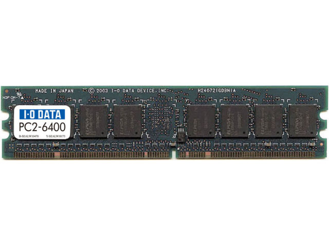DX800-1G (DDR2 PC2-6400 1GB) �̐��i�摜