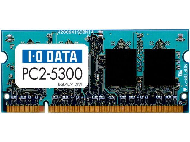 SDX667-2Gx2 (SODIMM DDR2 PC2-5300 2GB 2���g) �̐��i�摜