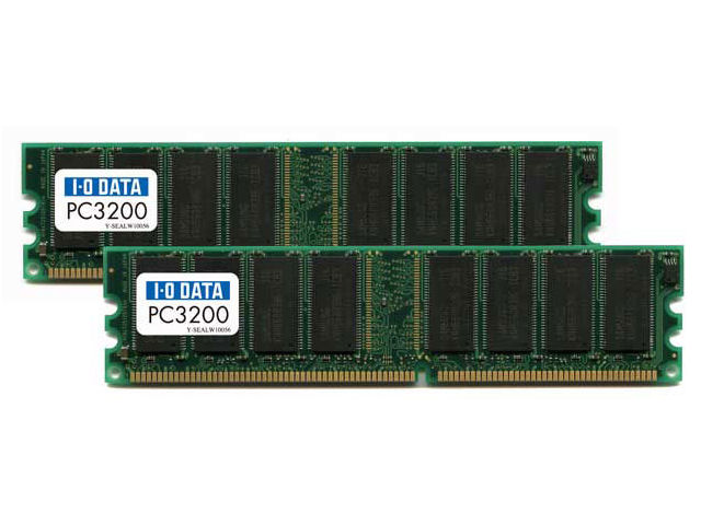 DR400-512Mx2/EC (DDR PC3200 512MB 2���g) �̐��i�摜