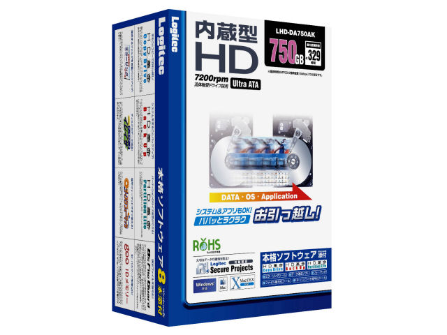 LHD-DA750AK (750G U100 7200) �̐��i�摜