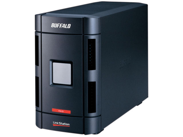 BUFFALO LS-W1.0TGL/R1 LinuxBox バッファロー LS-WH1.0TGL/R1 : ネットワーク対応HDD(NAS) | バッファロー