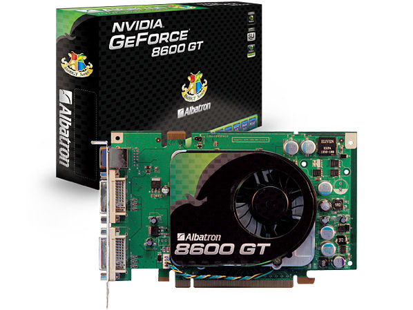 Albatron 8600GT 256MB DDR3 PCIE (PCIExp 256MB) �̐��i�摜