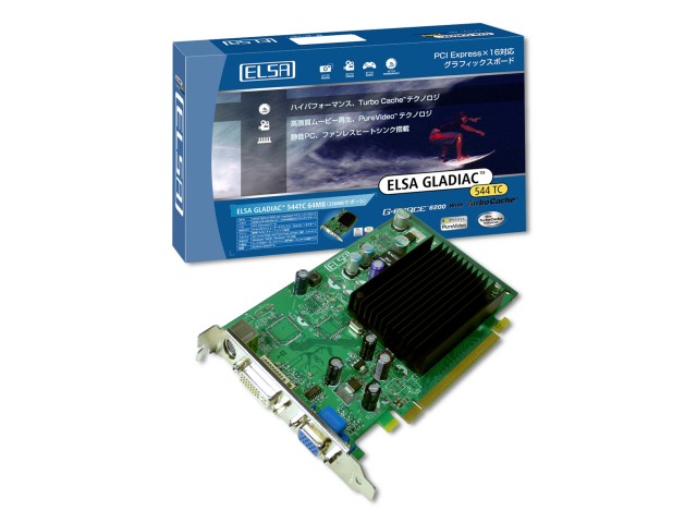 GLADIAC 544TC 64MB (PCIExp 64MB) �̐��i�摜