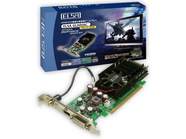 ELSA GLADIAC 785 GT LP HDMI 256MB (PCIExp 256MB) �̐��i�摜