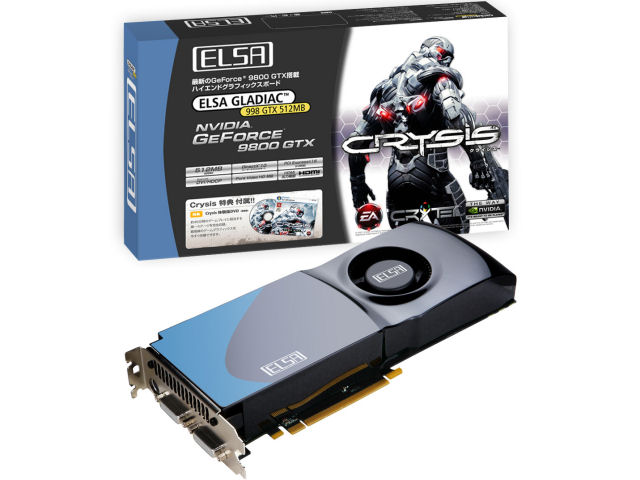 ELSA GLADIAC 998 GTX 512MB (PCIExp 512MB) �̐��i�摜
