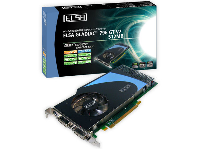ELSA GLADIAC 796 GT V2 512MB (PCIExp 512MB) �̐��i�摜