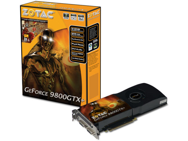 ZOTAC GeForce 9800 GTX+ - 512MB GDDR3 ZT-98PES2P-FSP (PCIExp 512MB) �̐��i�摜