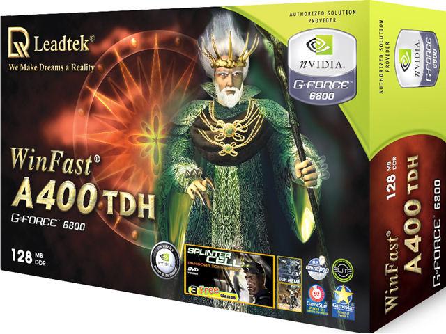 WinFast A400 TDH (AGP 128MB) �̐��i�摜