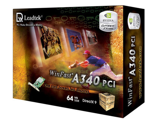 WinFast A340 PCI (PCI 64MB) �̐��i�摜