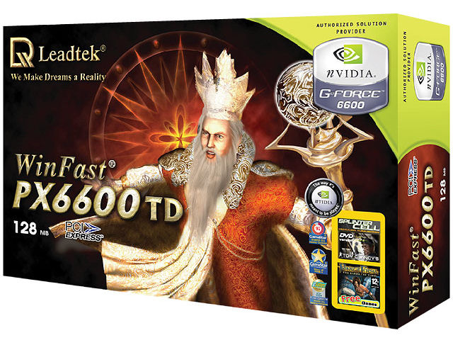WinFast PX6600 TD (PCIExp 128MB) �̐��i�摜