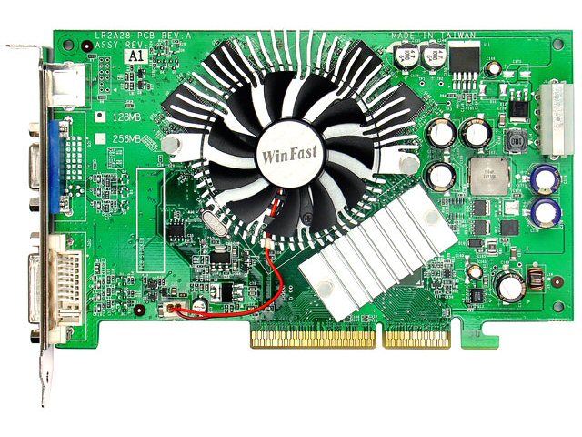 WinFast A6600 TD 128MB (AGP 128MB) �̐��i�摜