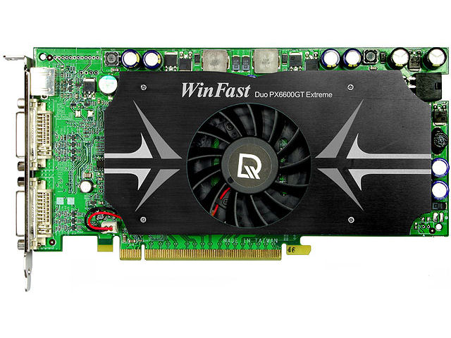 WinFast Duo PX6600 GT TDH Extreme Version (PCIExp 256MB) �̐��i�摜