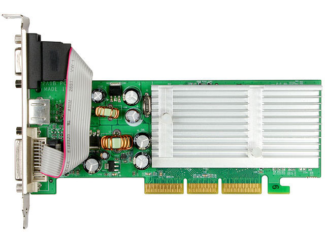 WinFast A6200 TDH 64-bit 128MB (AGP 128MB) �̐��i�摜